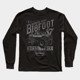 Bigfoot Monster Truck Long Sleeve T-Shirt